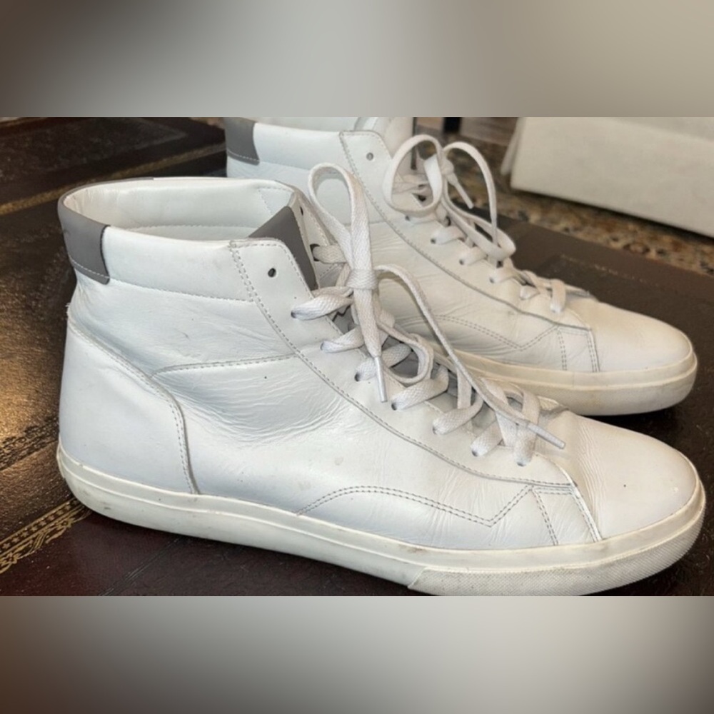 Vince Leather Men’s Sneakers Sz 12